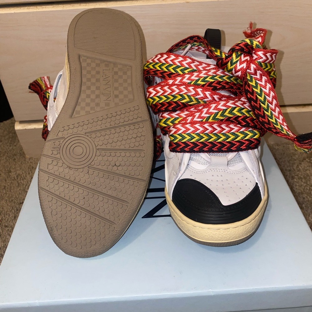 Lanvin sneakers brand new worn one time !